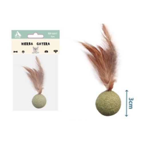 BOLA DE HIERBA GATERA por mayor - Mascotas por mayor