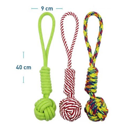 BOLA GRANDE DE CUERDA por mayor - Mascotas por mayor