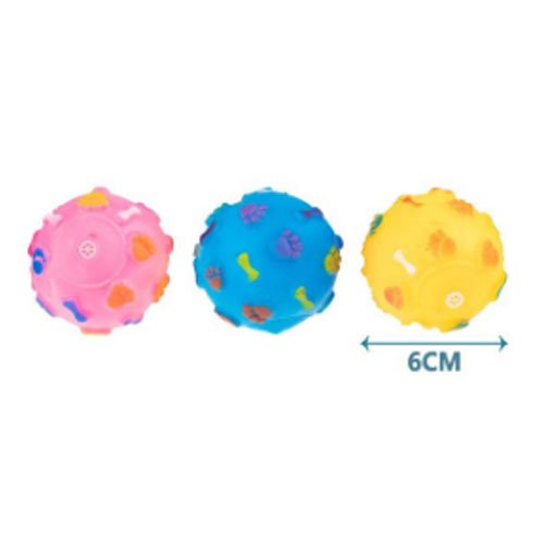 BOLA  HUESO-HUELLA por mayor Mascotas por mayor