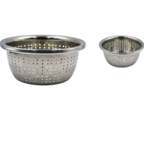 Bol Colador Tamizador de Acero Inoxidable de 20 cm por mayor Hogar por mayor