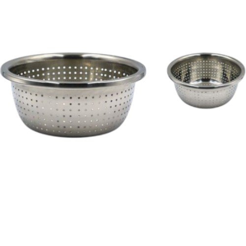 Bol Colador Tamizador de Acero Inoxidable de 22 cm por mayor Hogar por mayor