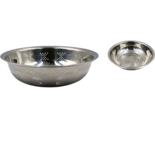 Bol Colador Tamizador de Acero Inoxidable de 32 cm Modelo Eco por mayor Hogar por mayor