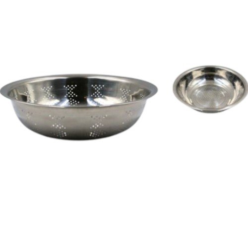 Bol Colador Tamizador de Acero Inoxidable de 36 cm Modelo Eco por mayor Hogar por mayor