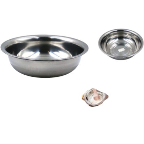 Bol Palangana de Acero Inoxidable de 34 cm por mayor Hogar por mayor
