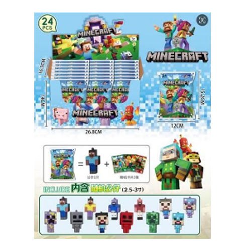 BOLSA CIEGA MINECRAFT por mayor - Jugueteria por mayor