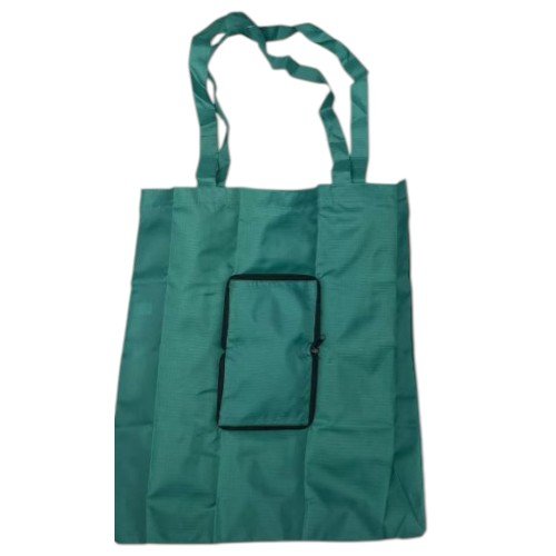 Bolsa de Compras Plegable Monocromática con Cremallera y Estuche Integrado por mayor - Hogar por mayor