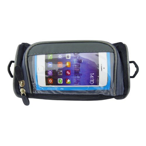 Bolso Manubrio De Bicicleta, Porta Smartphone Touch. Incluye Correa. por mayor - Electrónica por mayor
