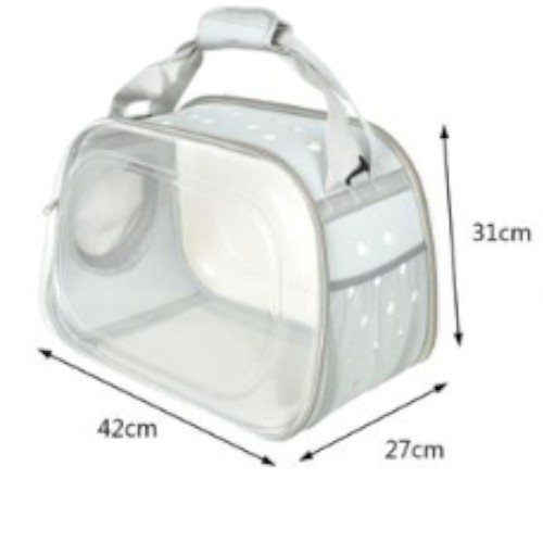 Bolso Transportador Panorámico con Estructura Reforzada y Ventilación Superior por mayor - Mascotas por mayor