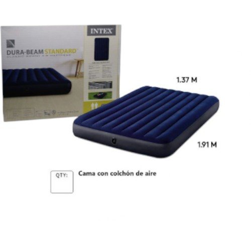 Cama Inflable Dura-Beam Standard con Colchón de Aire 1.37m x 1.91m por mayor en Chile