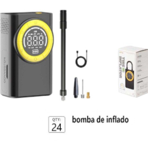 Bomba de Inflado Inalámbrica T2198 - Compresor Portátil Digital Inteligente por mayor - Electrónica por mayor