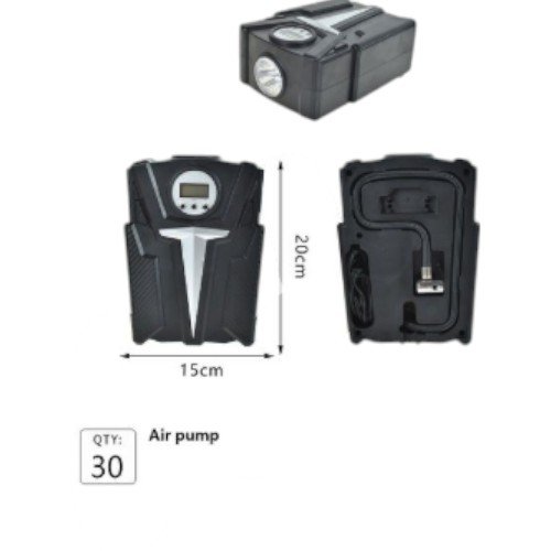 Bomba Inflable (Air Pump) 10139 Portátil con Pantalla Digital y Linterna Integrada por mayor Electrónica por mayor