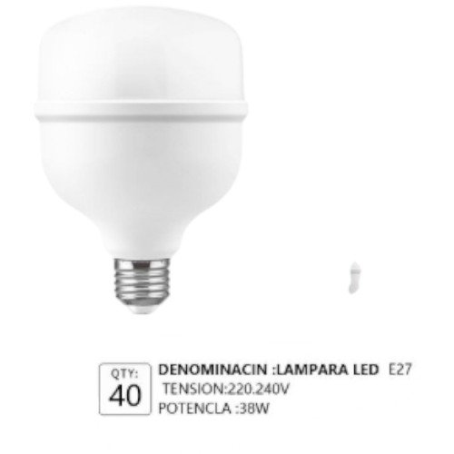 Bombilla LED de alta potencia de 38W por mayor Electrónica por mayor