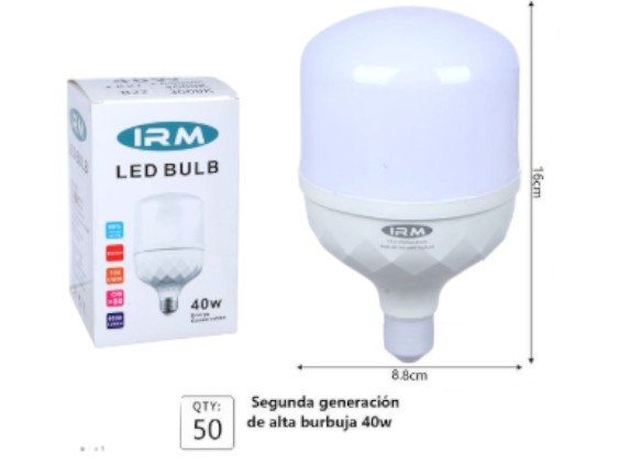 Bombilla LED de alta potencia de 40W por mayor Electrónica por mayor