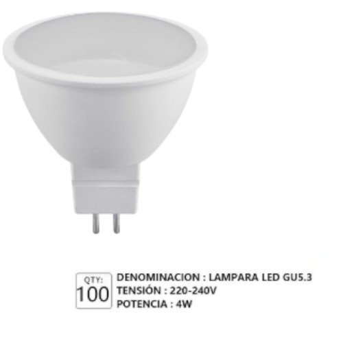 Bombilla proyector LED GU5.3 (MR16) por mayor Electrónica por mayor