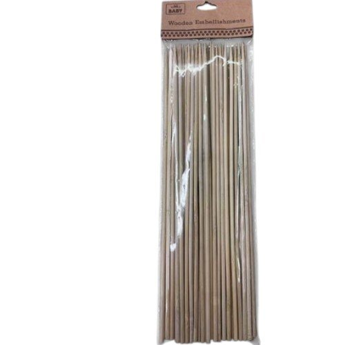 Brochetas de Bambú para Gastronomía y Manualidades 35 x 0.5cm / 50PZAS por mayor en Chile