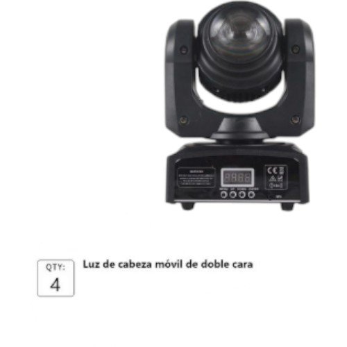 Cabeza Móvil de Doble Cara Mini Beam LED para Escenarios por mayor - Electrónica por mayor
