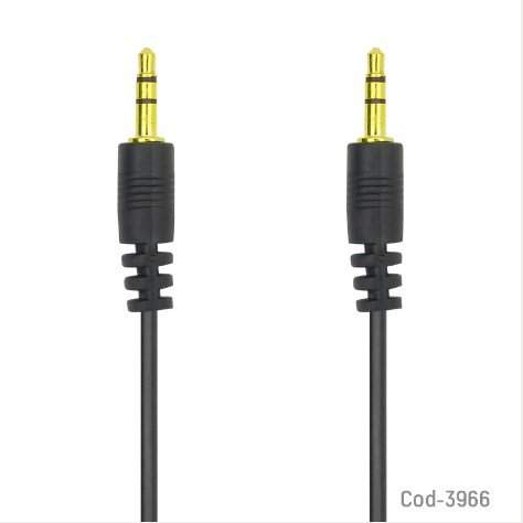 Cable 1X1 Plug 3,5Mm De 3 Metros, Estéreo por mayor - Electrónica por mayor