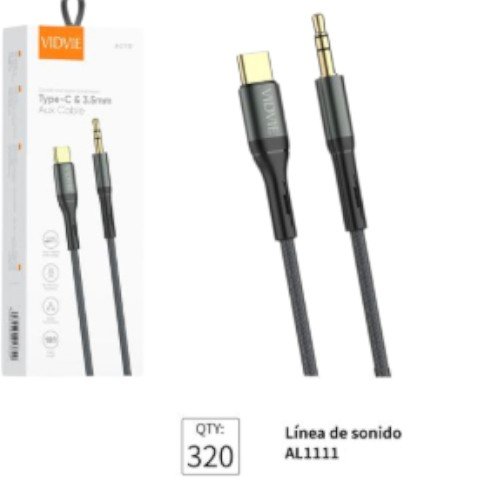 Cable de Audio TCP Modelo AL1111 por mayor Electrónica por mayor
