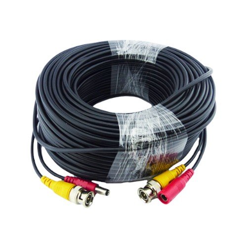 Cable Para Camara De Vigilancia De 50 Metros, BNC Y DC. 50M por mayor en Chile
