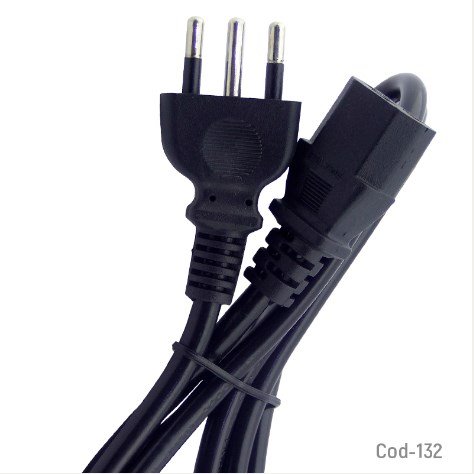 Cable Poder Para Computador 1,5 Metros. En Bolsa por mayor - Electrónica por mayor