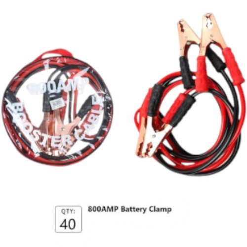 Cables Pasa Corriente de 800 AMP con Abrazaderas Reforzadas para Emergencia Vehicular por mayor - Electrónica por mayor