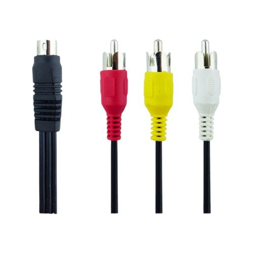 Cable Super Video De 7 Pin X 3 Macho RCA De 1,5 Mts por mayor Electrónica por mayor