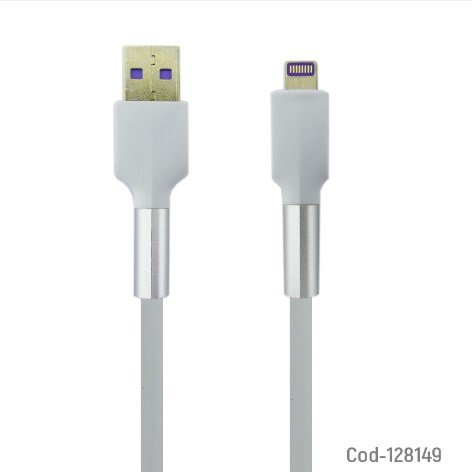 Cable USB A Lightning, Datos Y Carga, 1 Metro, 6 Amper. por mayor Electronica por mayor