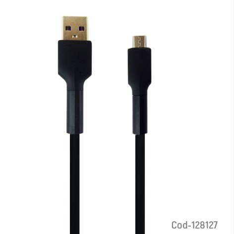 Cable USB A Micro 5 Pin, Datos Y Carga, 1 Metro 6 Amper. por mayor Electronica por mayor