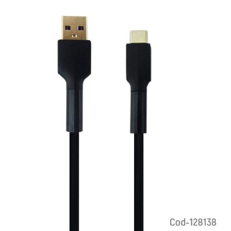Cable USB A Type-C, Datos Y Carga, 1 Metro 6 Amper. por mayor - Electronica por mayor