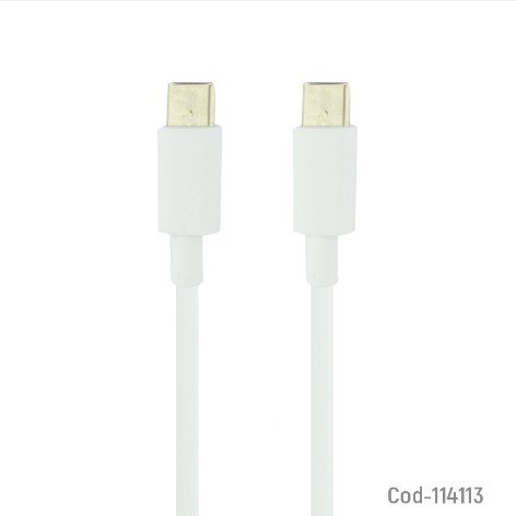 Cable USB Type-C Macho-Macho, 100 Cm por mayor - Electronica por mayor