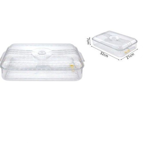 Caja de Almacenamiento con Tapa Hermética (Baja) por mayor - Hogar por mayor