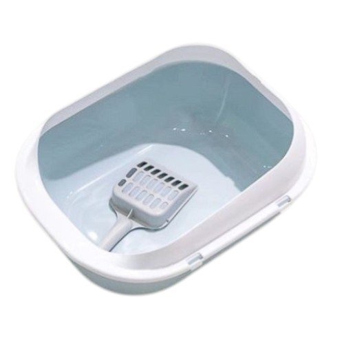  Caja de arena mini + tapa + pala por mayor - Mascotas por mayor