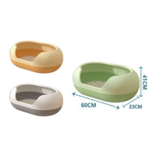 CAJA DE ARENA OVALADA por mayor - Mascotas por mayor