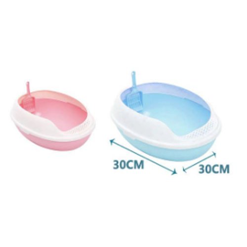 CAJA DE ARENA OVALADA PEQUEÑA por mayor - Mascotas por mayor