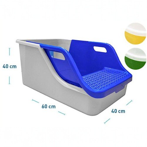 Caja de arena para gatos por mayor - Mascotas por mayor