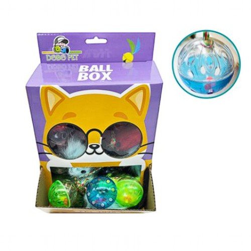 CAJA DE JUGUETES PARA GATOS  por mayor - Mascotas por mayor