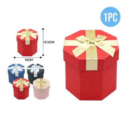 CAJA DE REGALO OCTAGOAL por mayor - Cotillon por mayor