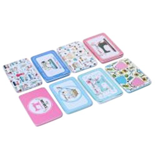 Cajitas de Lata Planas con Diseños de Costura Vintage por mayor - Hogar por mayor