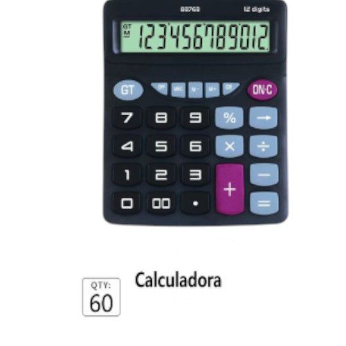 Calculadora de Escritorio KD8876B con Pantalla de 12 Dígitos y Teclas Grandes por mayor - Electrónica por mayor