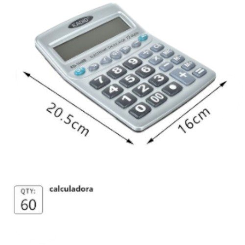 Calculadora Electrónica de Escritorio de 12 Dígitos con Pantalla Inclinada por mayor - Electrónica por mayor