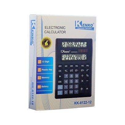 Calculadora Kenko KK-8122 12 dígitos por mayor - Electronica por mayor