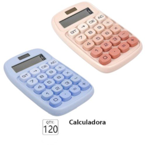 Calculadora Portátil DS-2820C con Teclas Grandes y Diseño Ergonómico Pastel por mayor Electrónica por mayor