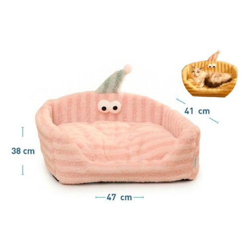 CAMA ANIMADA ROSA por mayor Mascotas por mayor