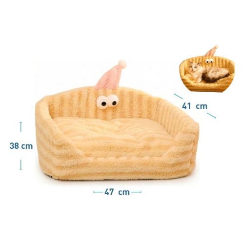 CAMA ANIMADA AMARILLA por mayor Mascotas por mayor