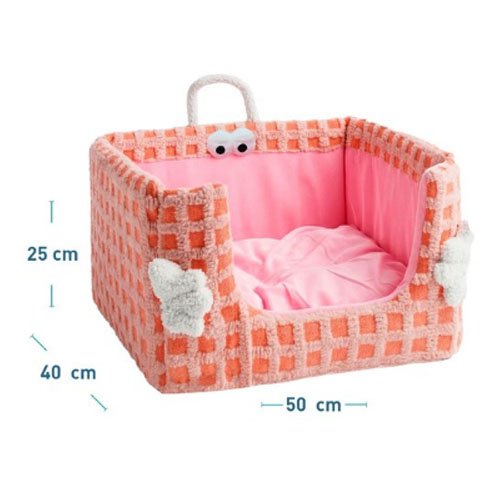 CAMA ANIMADA ROSA por mayor Mascotas por mayor