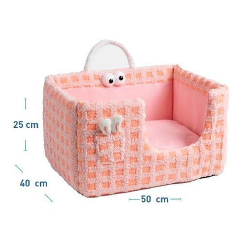 CAMA ANIMADA ROSA CLARO por mayor Mascotas por mayor