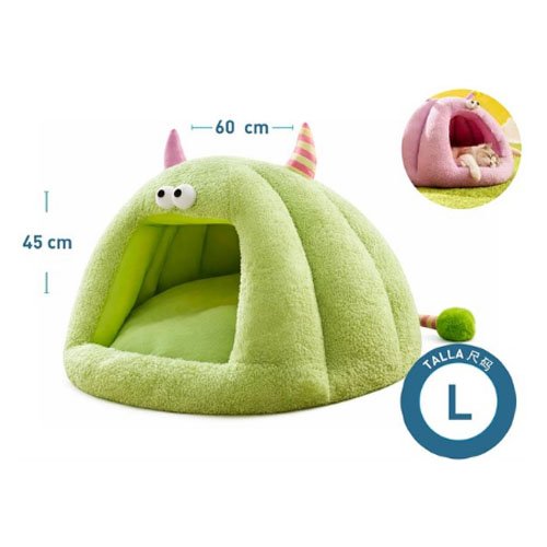 CAMA MONSTRUO GRANDE VERDE por mayor - Mascotas por mayor