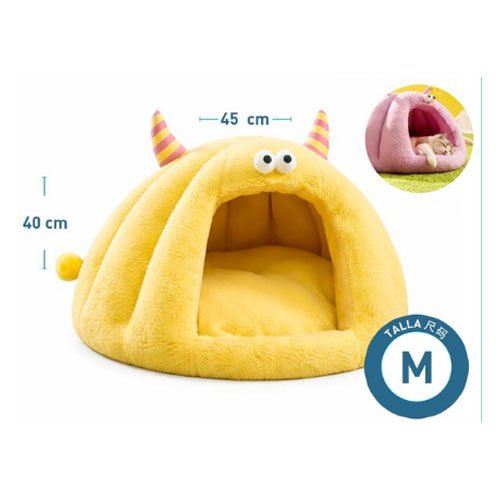 CAMA MONSTRUO MEDIANA AMARILLA por mayor - Mascotas por mayor