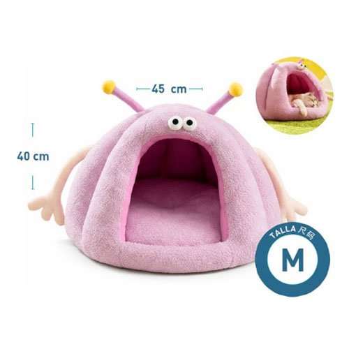 CAMA MONSTRUO MEDIANA ROSA por mayor - Mascotas por mayor
