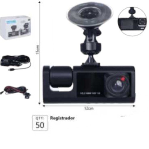 Cámara de Tablero (Dash Cam) C309 Full HD 1080P con Soporte de Succión y Grabación en Bucle por mayor Electrónica por mayor